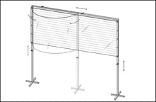 Załaduj obraz do przeglądarki galerii, ELASTYCZNY EKRAN Z REGULACJĄ WYSOKOŚCI I KSZTAŁTU