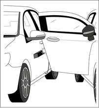 Bild in Galerie-Viewer laden, OHNE MAGNETE XXL Autotürschutz