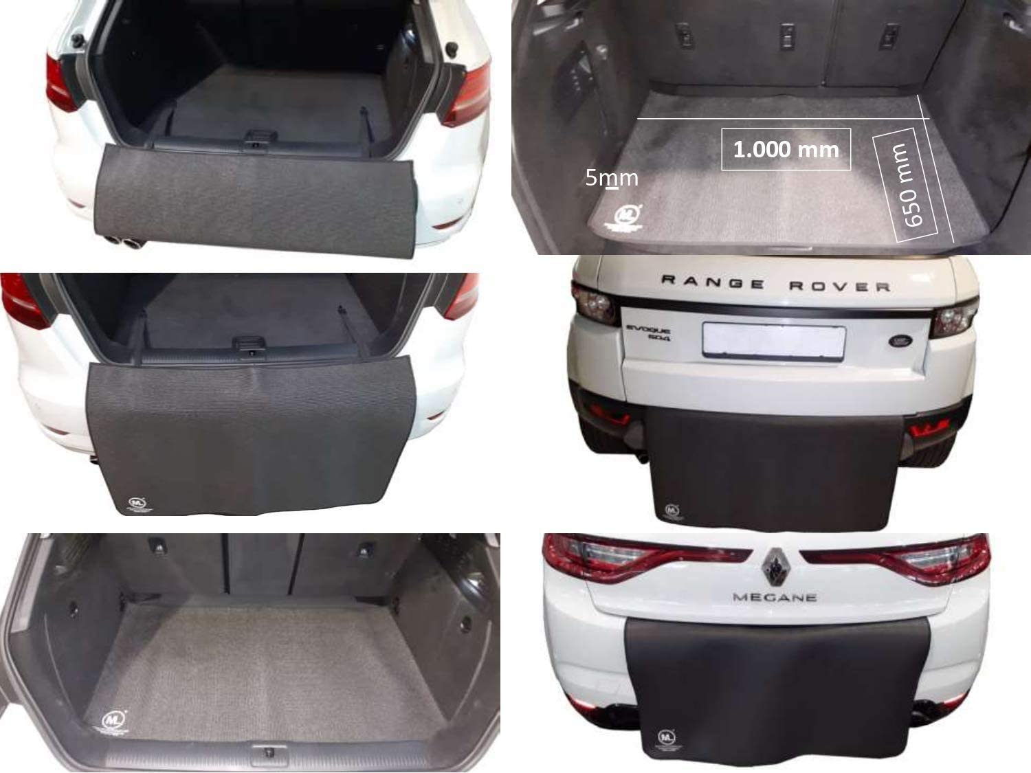 Protector parachoques + anti deslizante maletero coche – ML INNOVACIONES